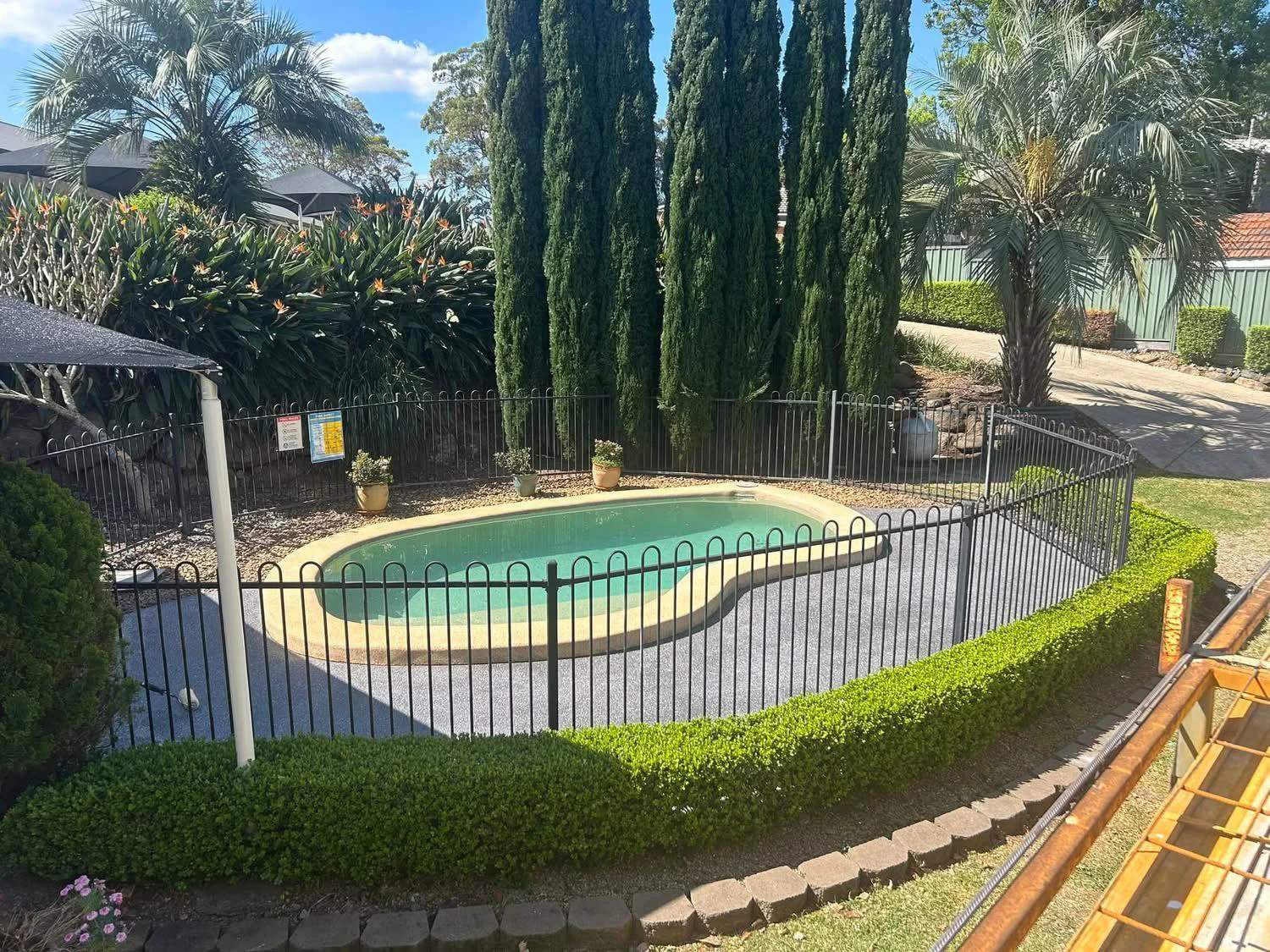 pool surrounds