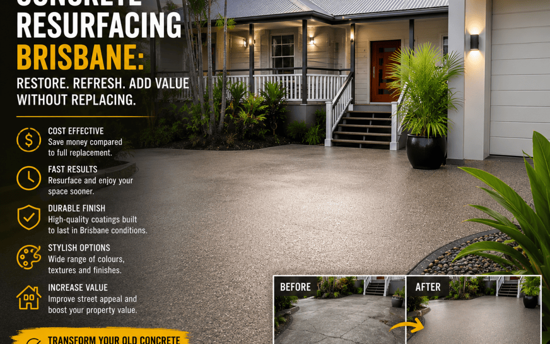 Concrete Resurfacing Brisbane